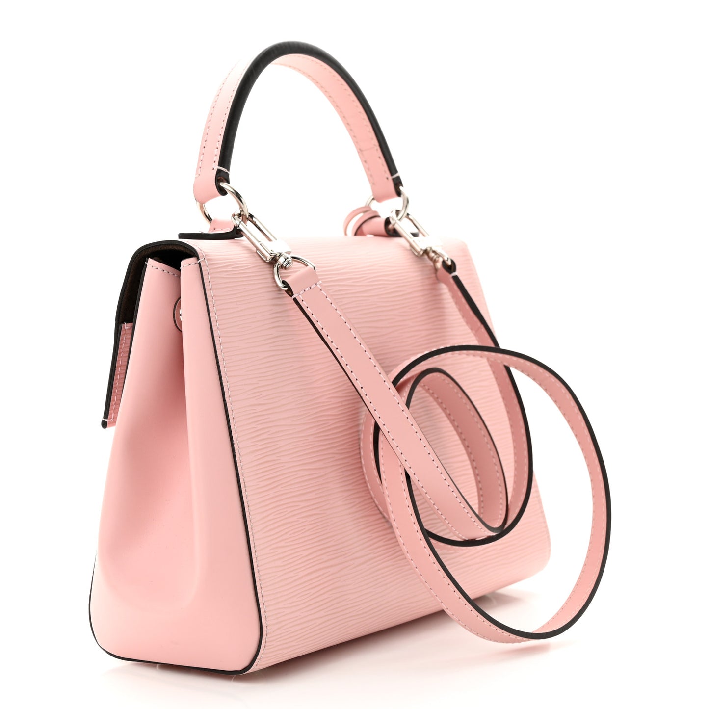 LOUIS VUITTON Epi Cluny BB Rose Ballerine