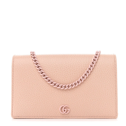Gucci Dollar Calfskin Enamel Monochrome Mini G Perfect Pink 1 of 10