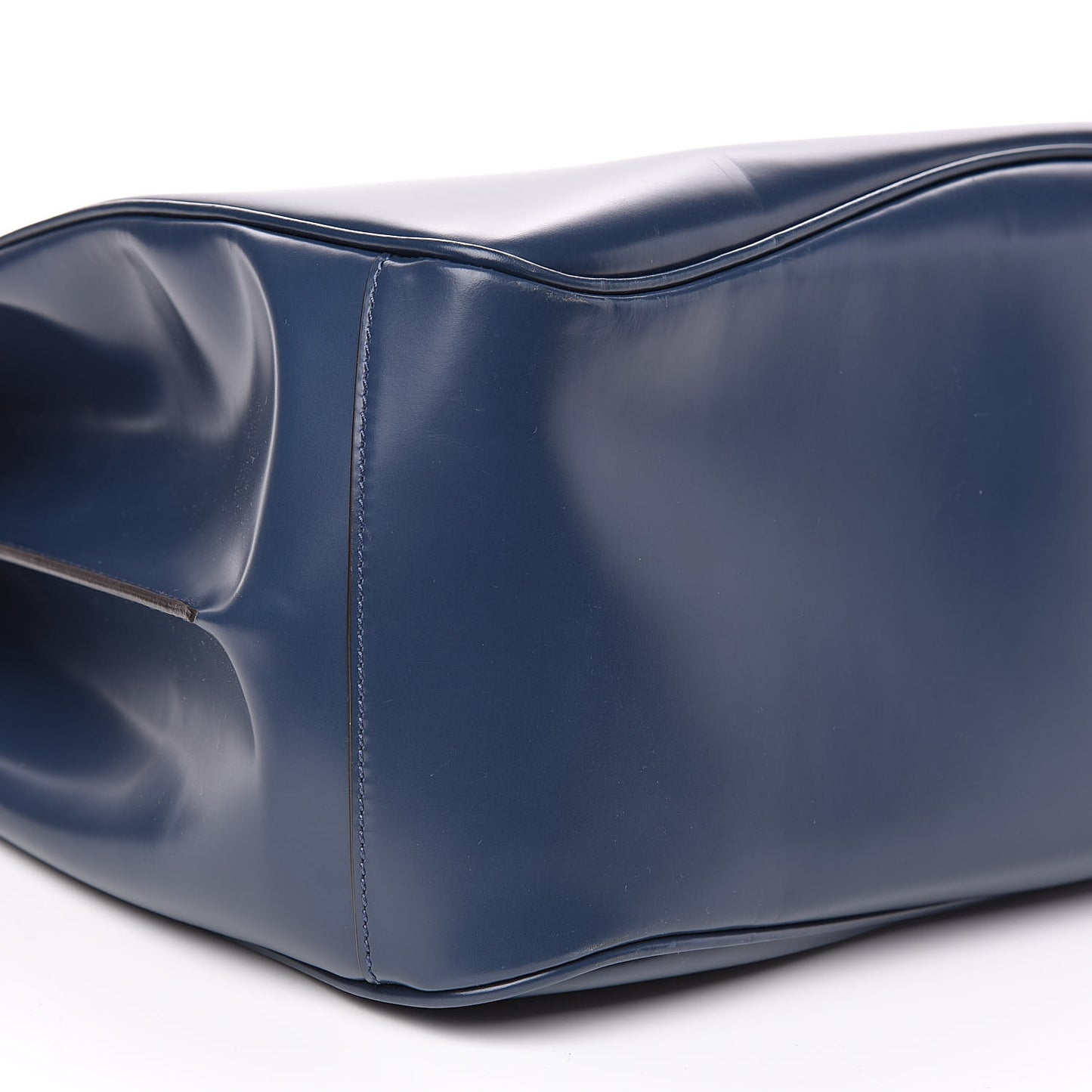 Regent Calfskin Large Lady Lock Satchel Caspian