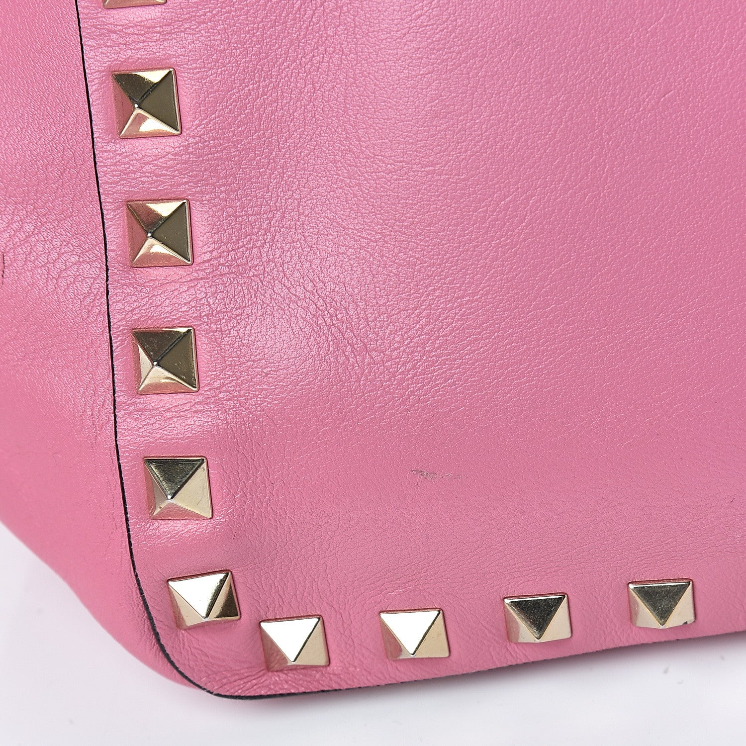 Valentino Garavani Vitello Small Rockstud Tote Ninphea 15 of 16