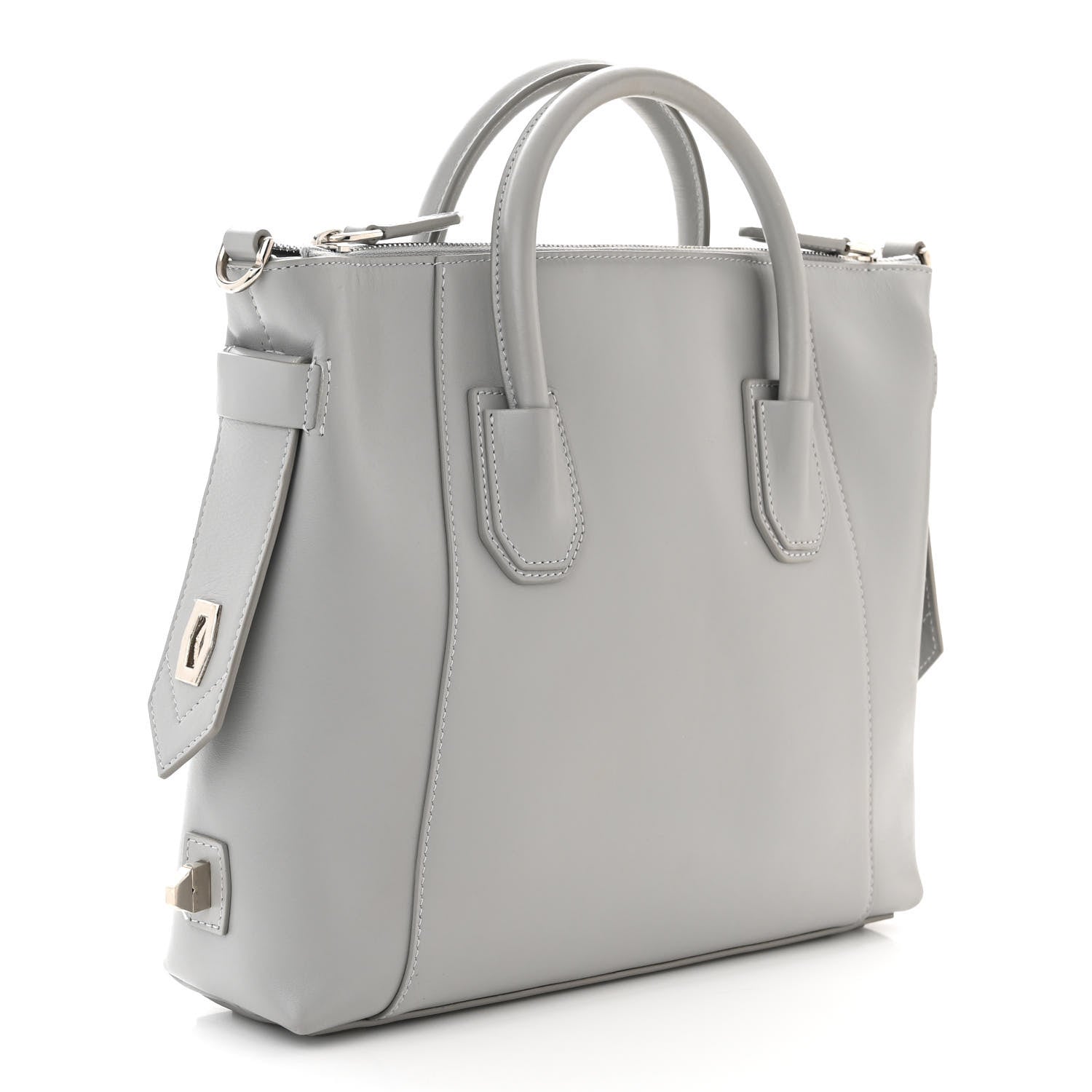 Givenchy Smooth Calfskin Small Soft Antigona Cloud Grey 4 of 11
