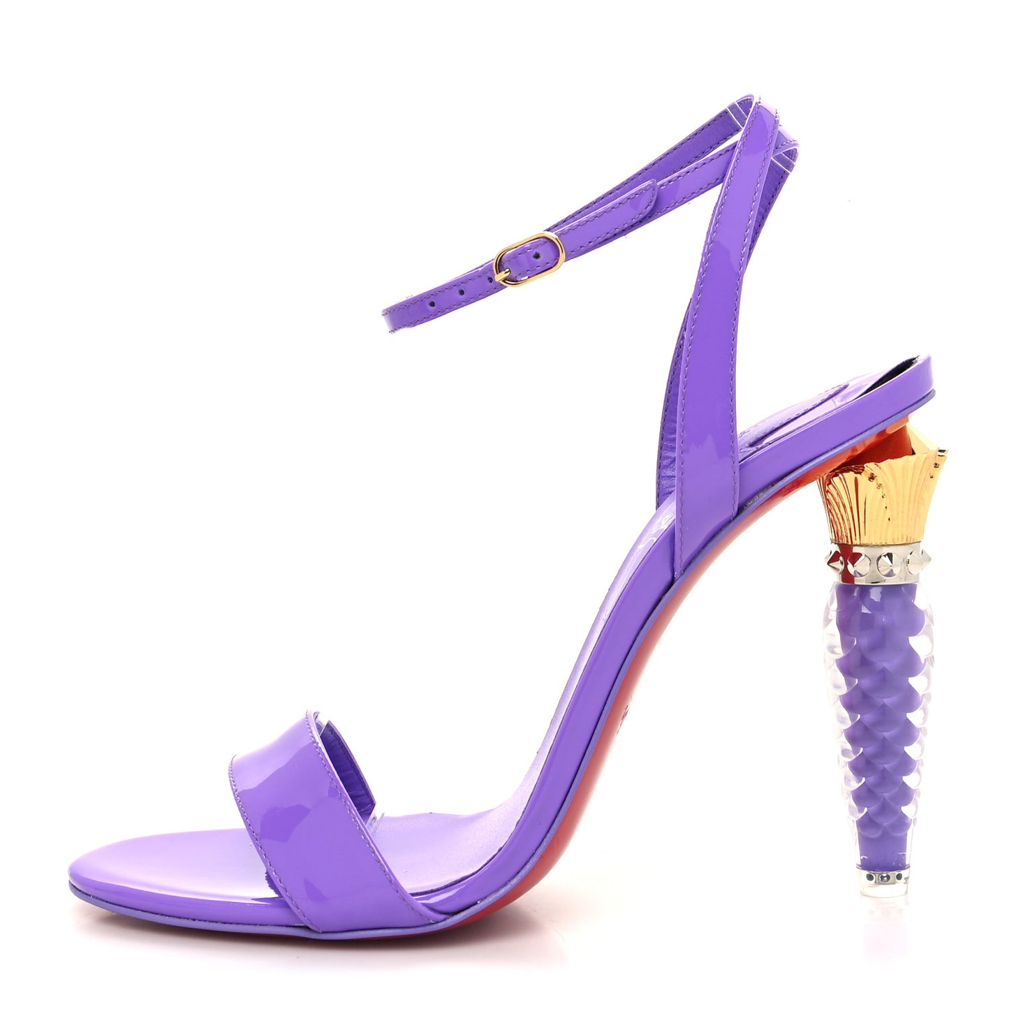 Patent Glossy Lipgloss Queen 100 Sandals 37 Ole