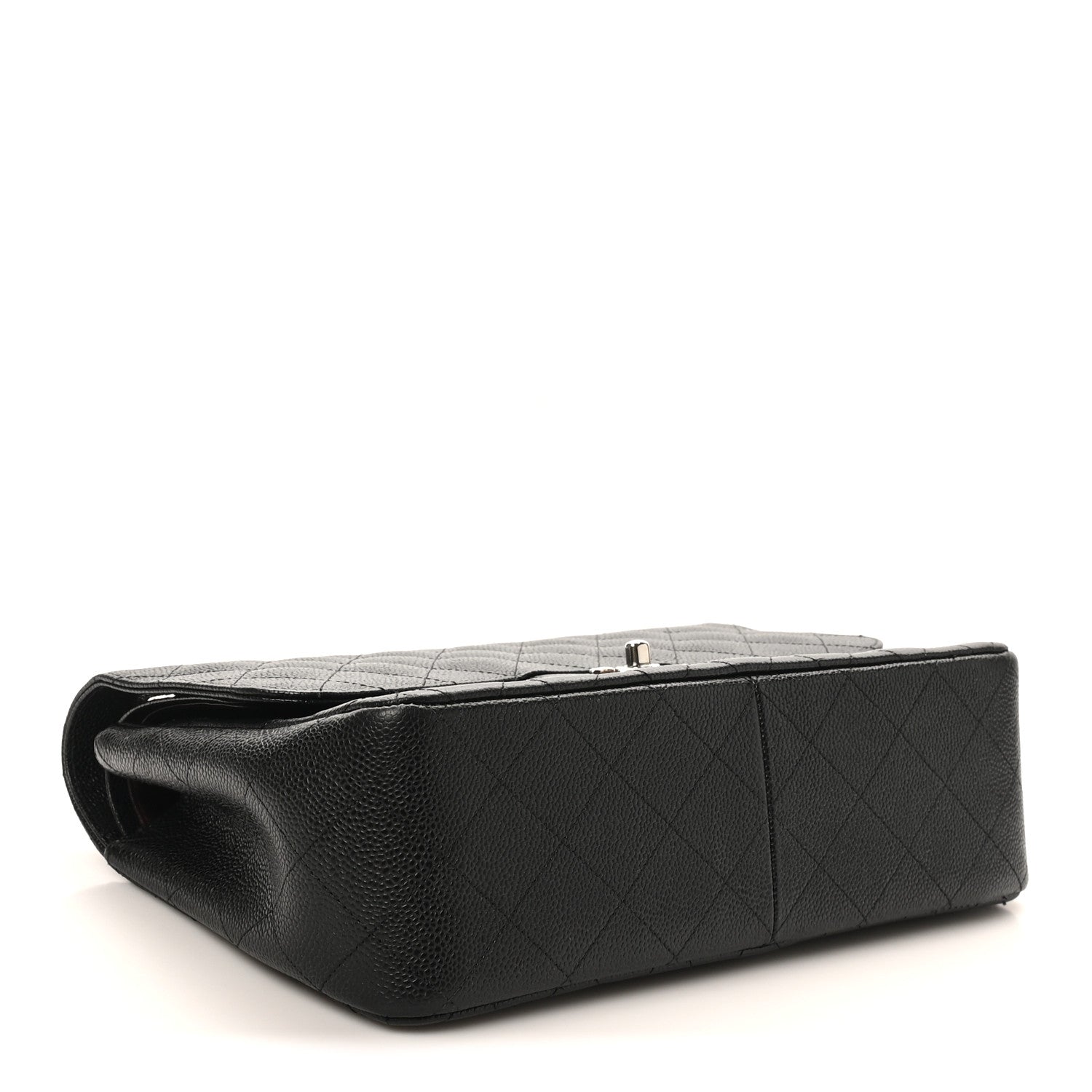 Chanel Caviar Quilted Jumbo Double Flap Black 4 of 10