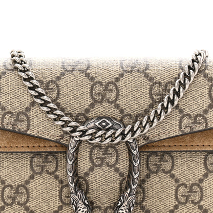Gucci GG Supreme Monogram Super Mini Dionysus Shoulder Bag Taupe 7 of 9