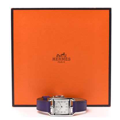 Hermes Stainless Steel Swift 23mm Cape Cod Quartz Watch Anemone 5 of 5
