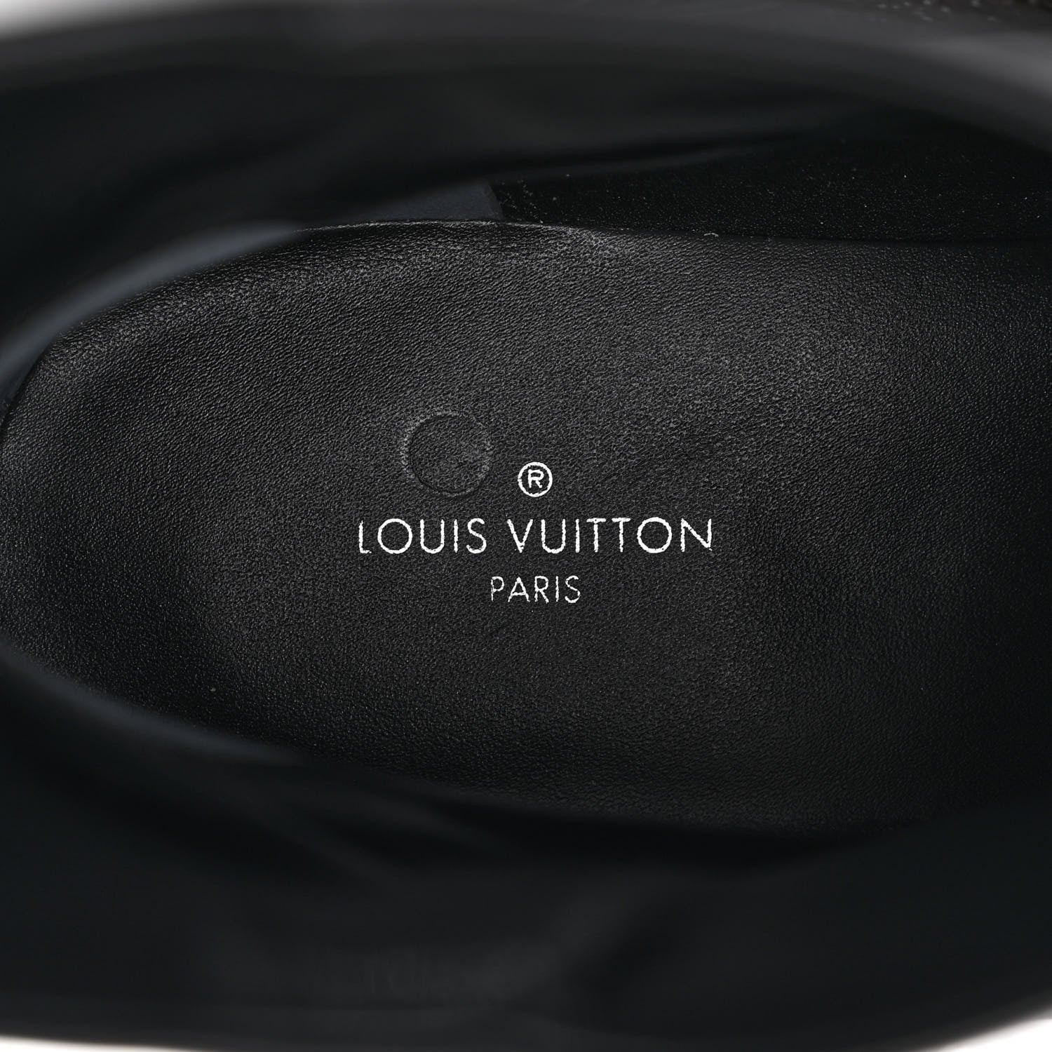 Louis Vuitton Calfskin Monogram Rhapsody Ankle Boots 38 Black 8 of 11