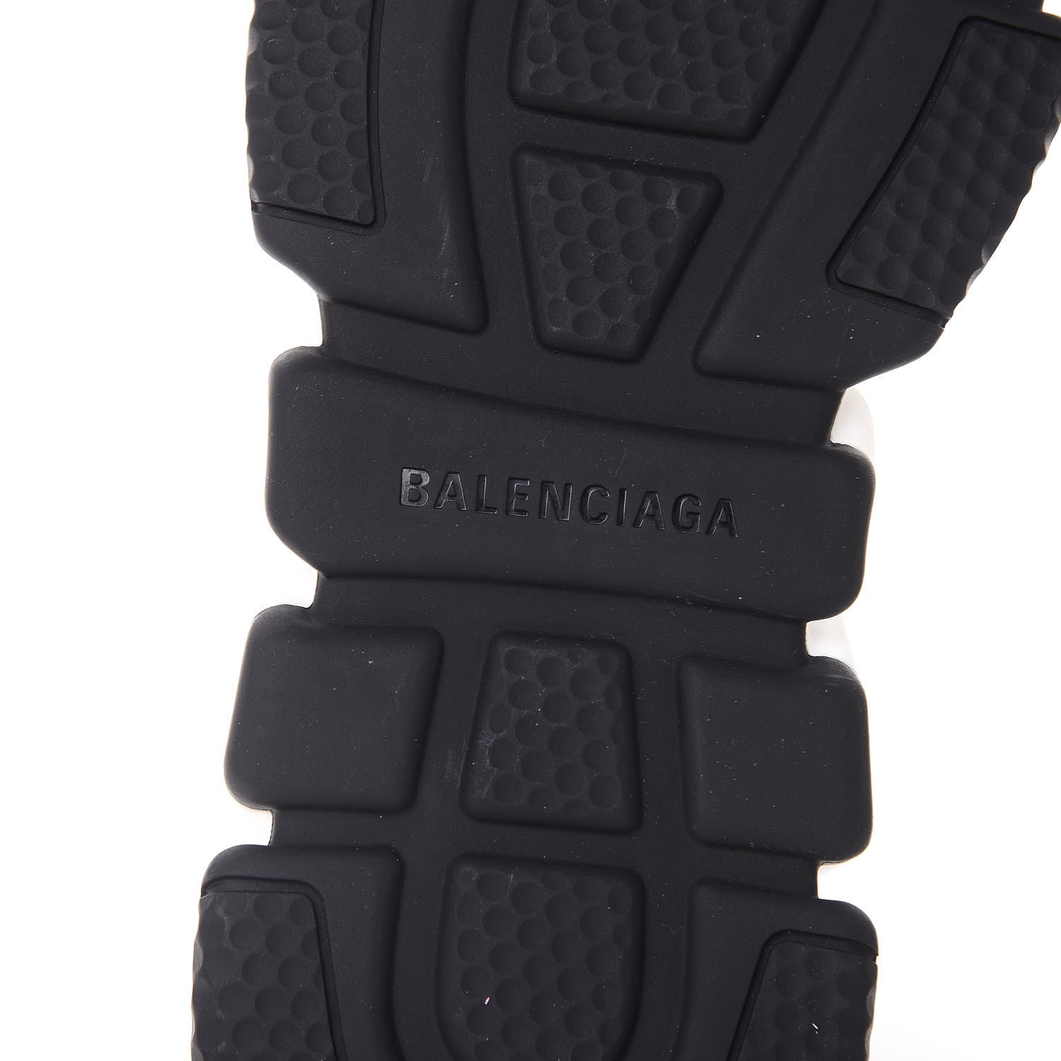 Balenciaga Neoprene Knit Womens Speed Sneakers 37 Black White 6 of 8