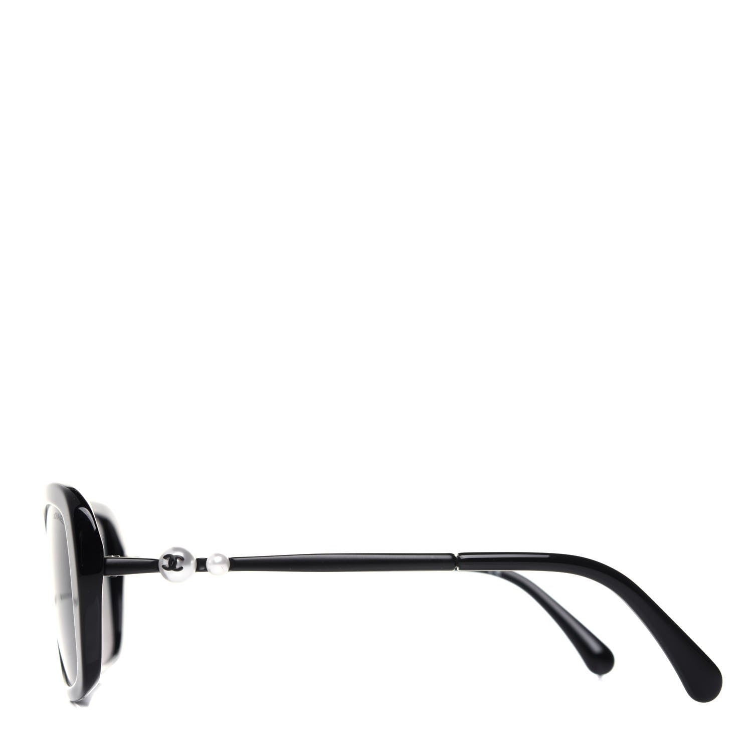 Chanel Pearl Square Sunglasses 5427-H-A Black 3 of 8