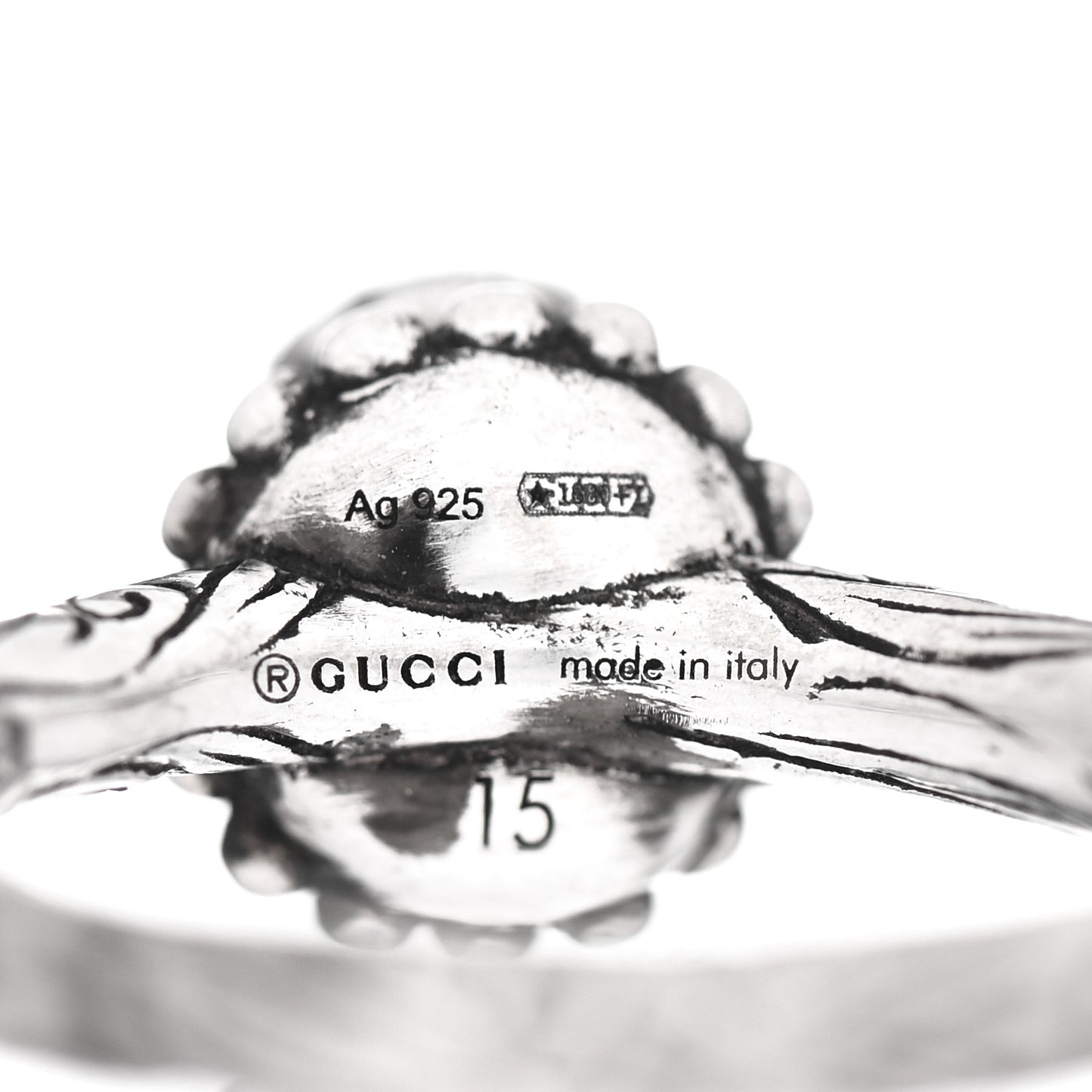 Sterling Silver Anger Forest Eagle Head Ring 55 7.25