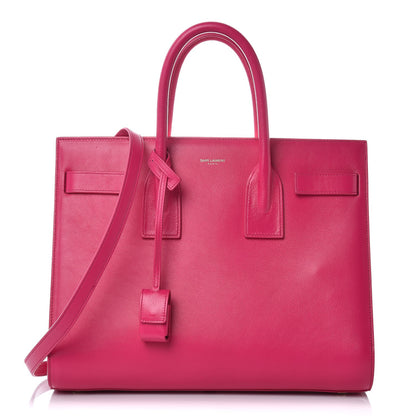 Saint Laurent Calfskin Small Sac De Jour Bubblegum 1 of 8