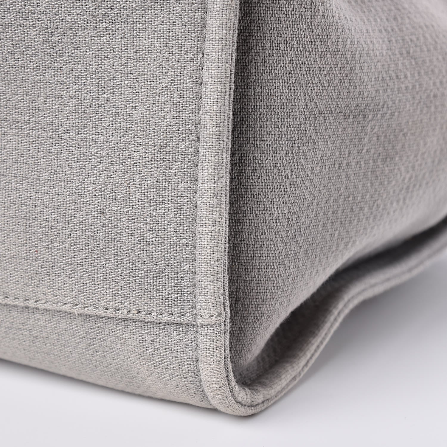 Chanel Canvas Large Deauville Tote Grey 14 of 16