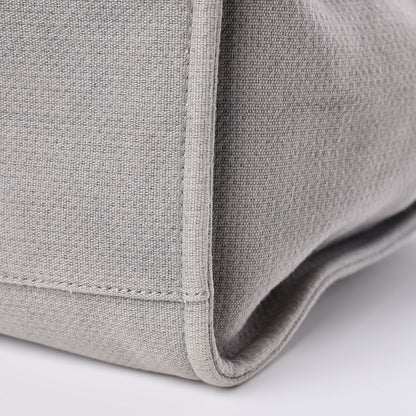 Chanel Canvas Large Deauville Tote Grey 14 of 16