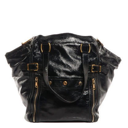Saint Laurent Patent Medium Downtown Black 1 of 8
