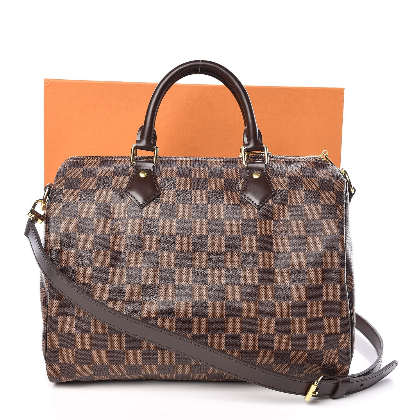 Damier Ebene Speedy Bandouliere 30