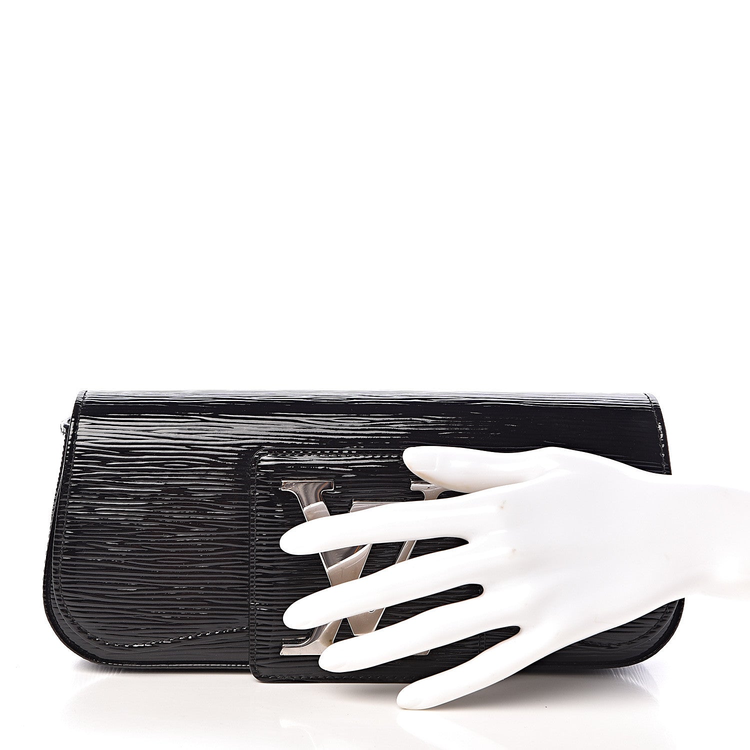 Louis Vuitton Epi Electric Sobe Clutch Black 2 of 8