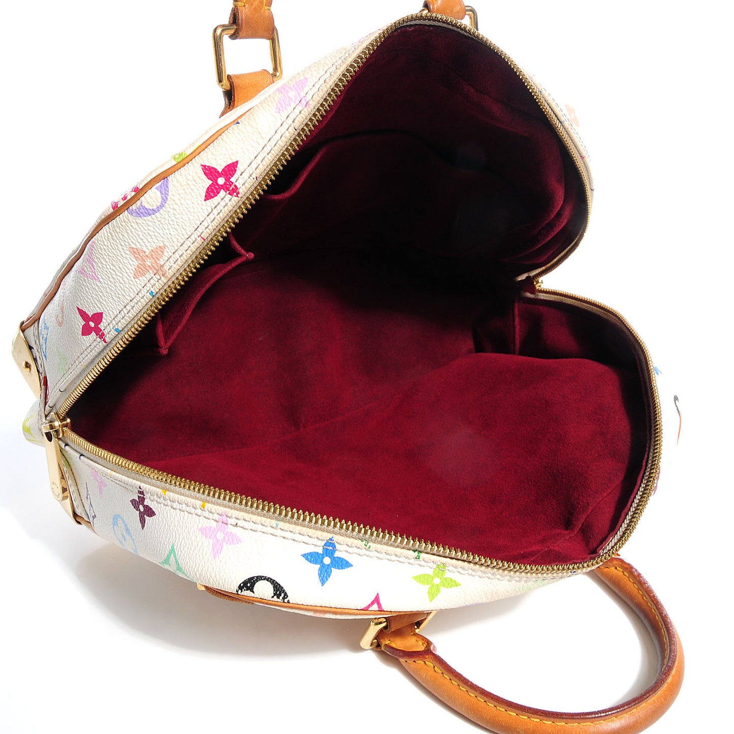 Monogram Multicolor Trouville White