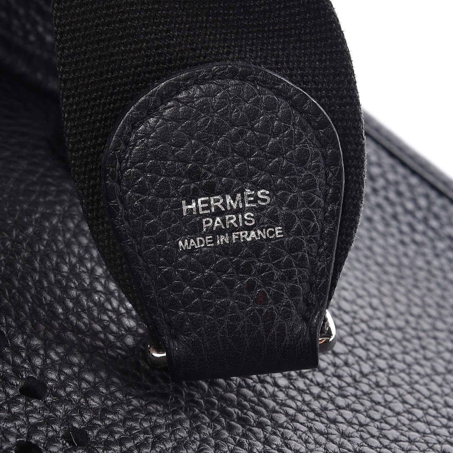 Hermes Taurillon Clemence Evelyne III PM Black 9 of 14