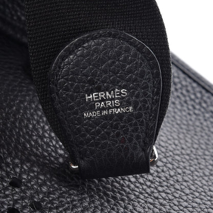 Hermes Taurillon Clemence Evelyne III PM Black 9 of 14