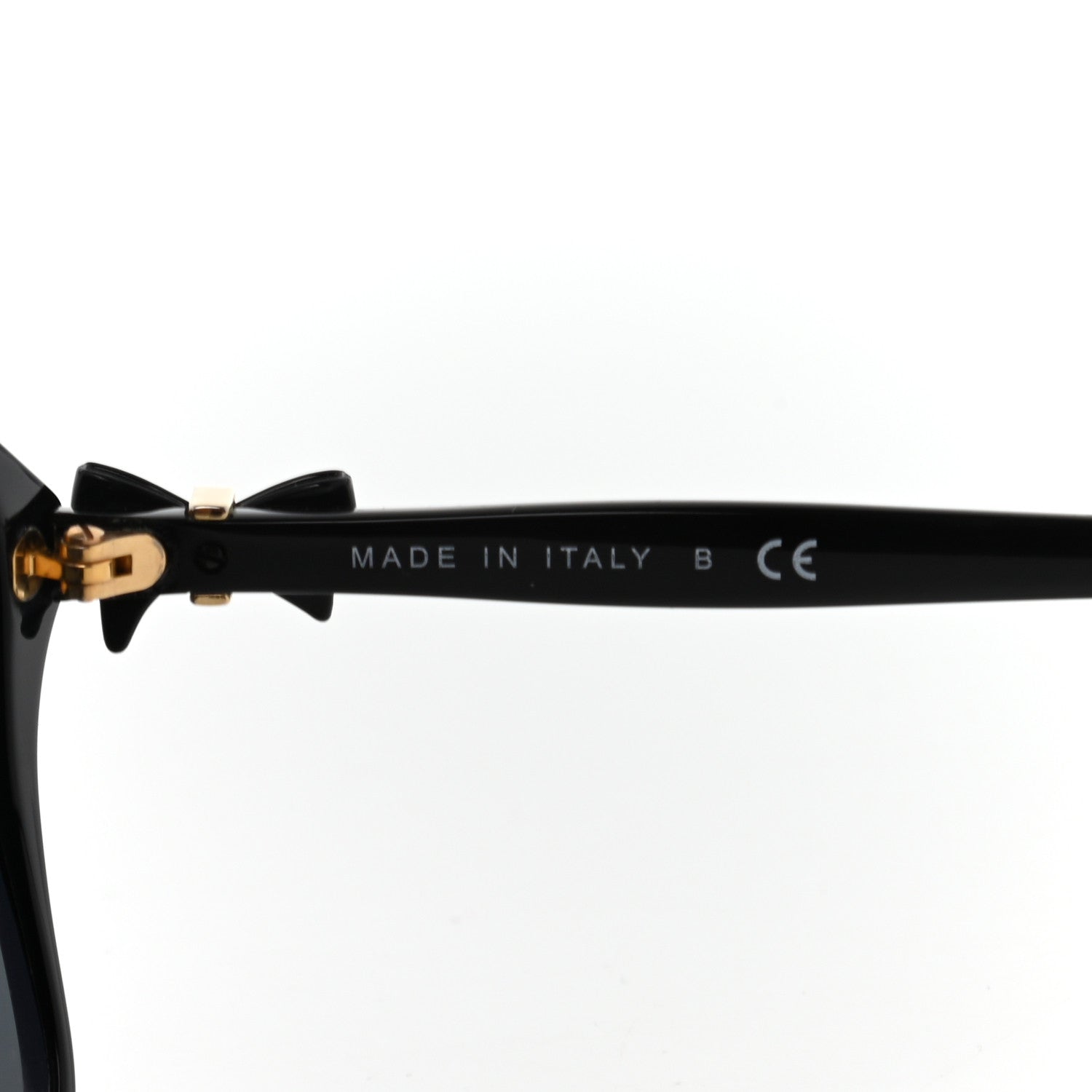 Chanel Acetate CC Bow Sunglasses 5205 Black 6 of 8