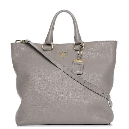 Prada Vitello Daino Tote Argilla 1 of 10