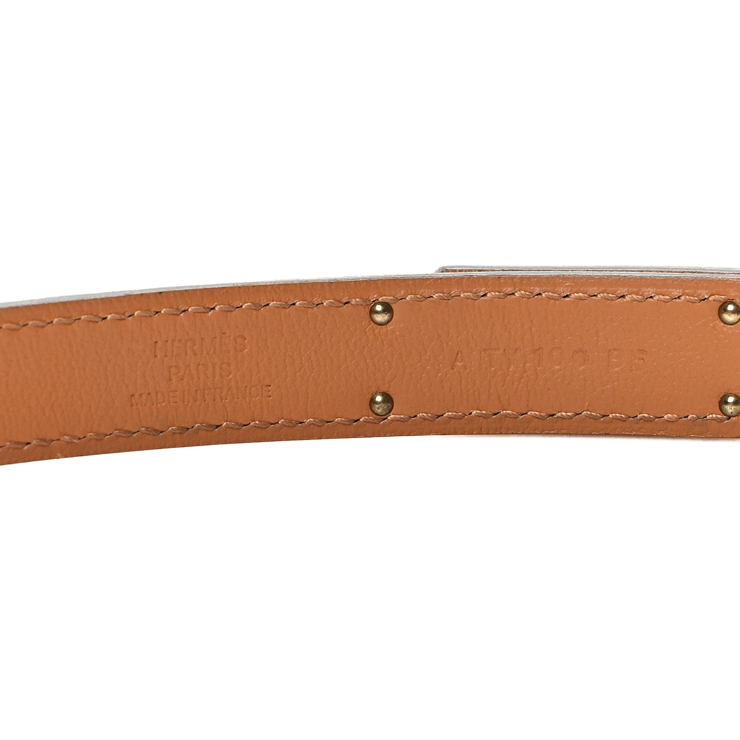 Hermes Epsom Kelly Belt Lime 3 of 3