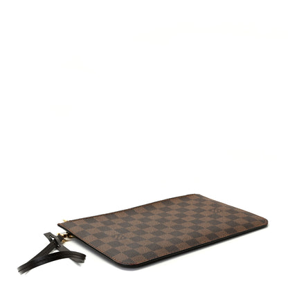Louis Vuitton Damier Ebene Neverfull MM GM Pochette 3 of 8