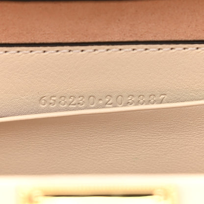 Gucci Vitello Eclipse Mini Interlocking G Shoulder Bag Mystic White Hibiscus Red 7 of 11