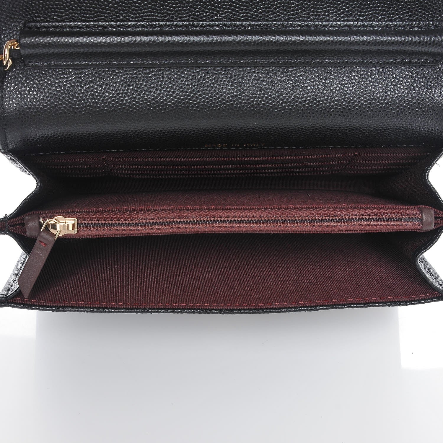 Chanel Caviar Quilted Square Wallet On Chain WOC Black 5 of 8