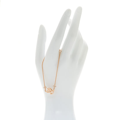 Harry Winston 18K Rose Gold Diamond Lily Cluster Bracelet 2 of 5