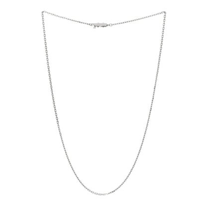 Cartier 18K White Gold Chain Necklace 2 of 3