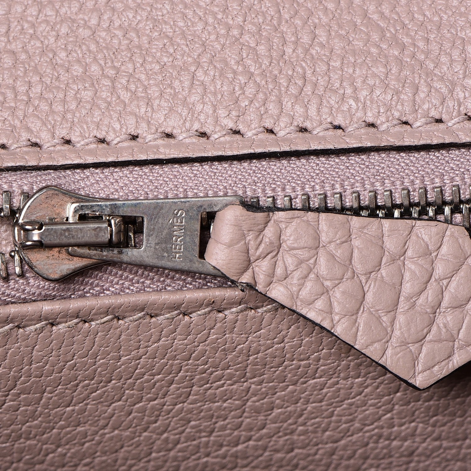 Hermes Taurillon Clemence Birkin 30 Glycine 15 of 44