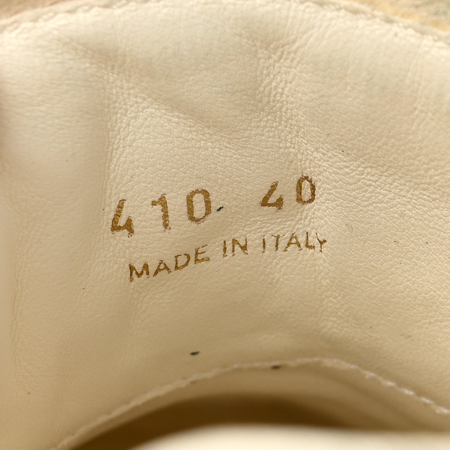 Prada Calfskin Metal Triangle Logo Womens Sneakers 40 Neutral 9 of 13