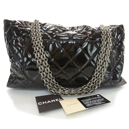Chanel Vinyl XXL Reissue Flap Black 3 of 8