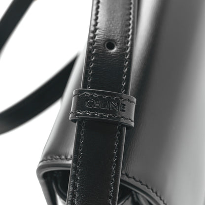 Celine Shiny Calfskin Teen Triomphe Black 8 of 13