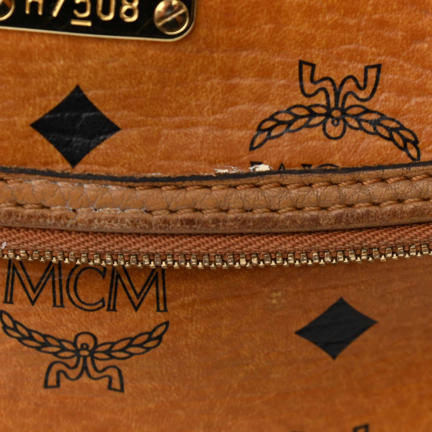 Visetos Heritage Crossbody Cognac