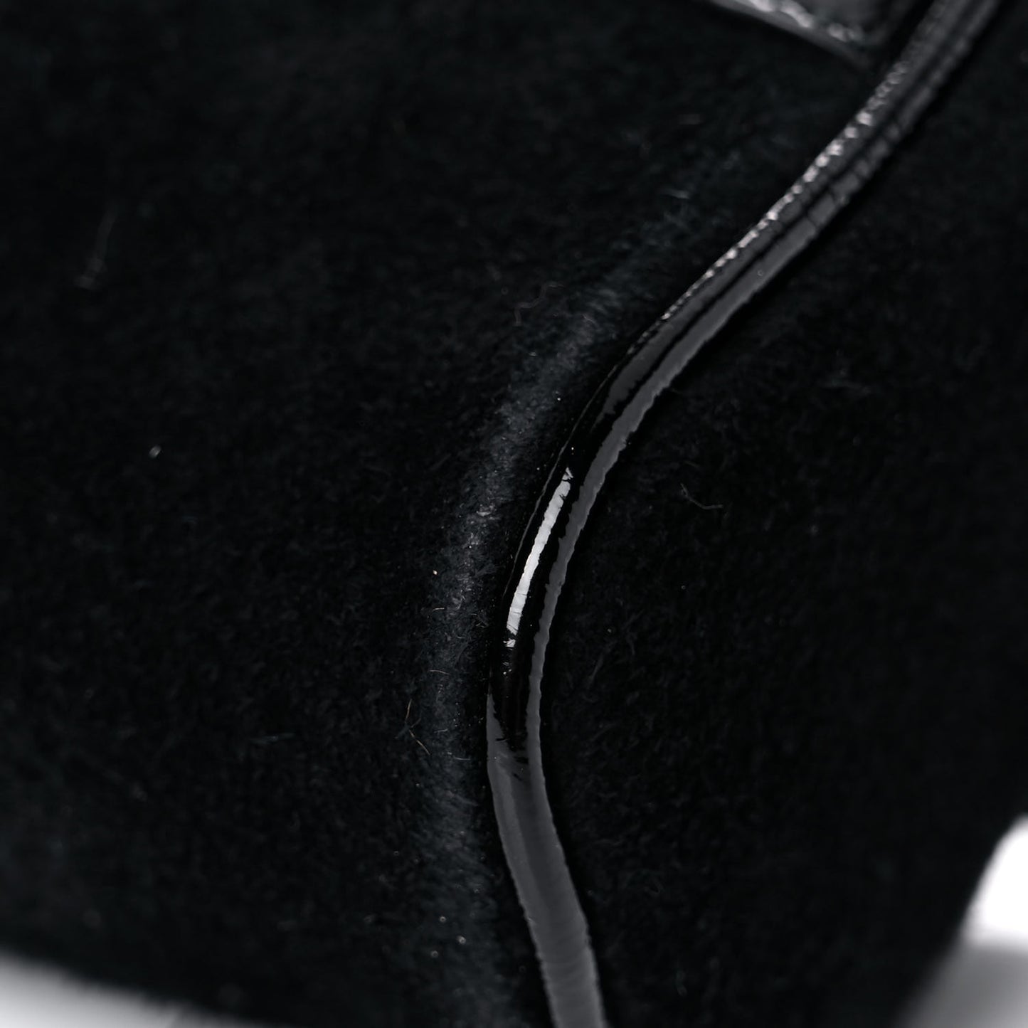 Suede Patent Ophidia Belted iPhone Case 85 34 Black