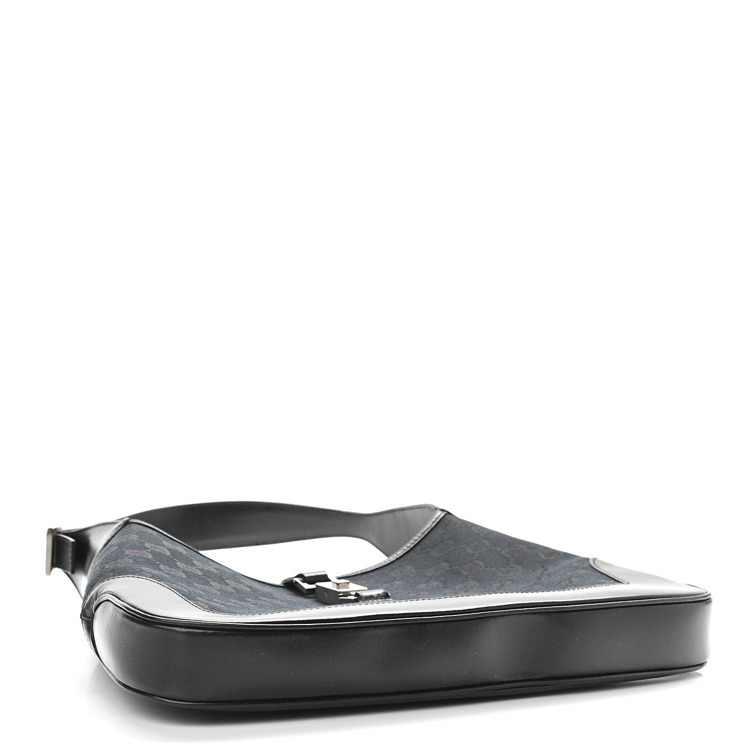 Gucci Monogram Jackie O Hobo Black 3 of 11