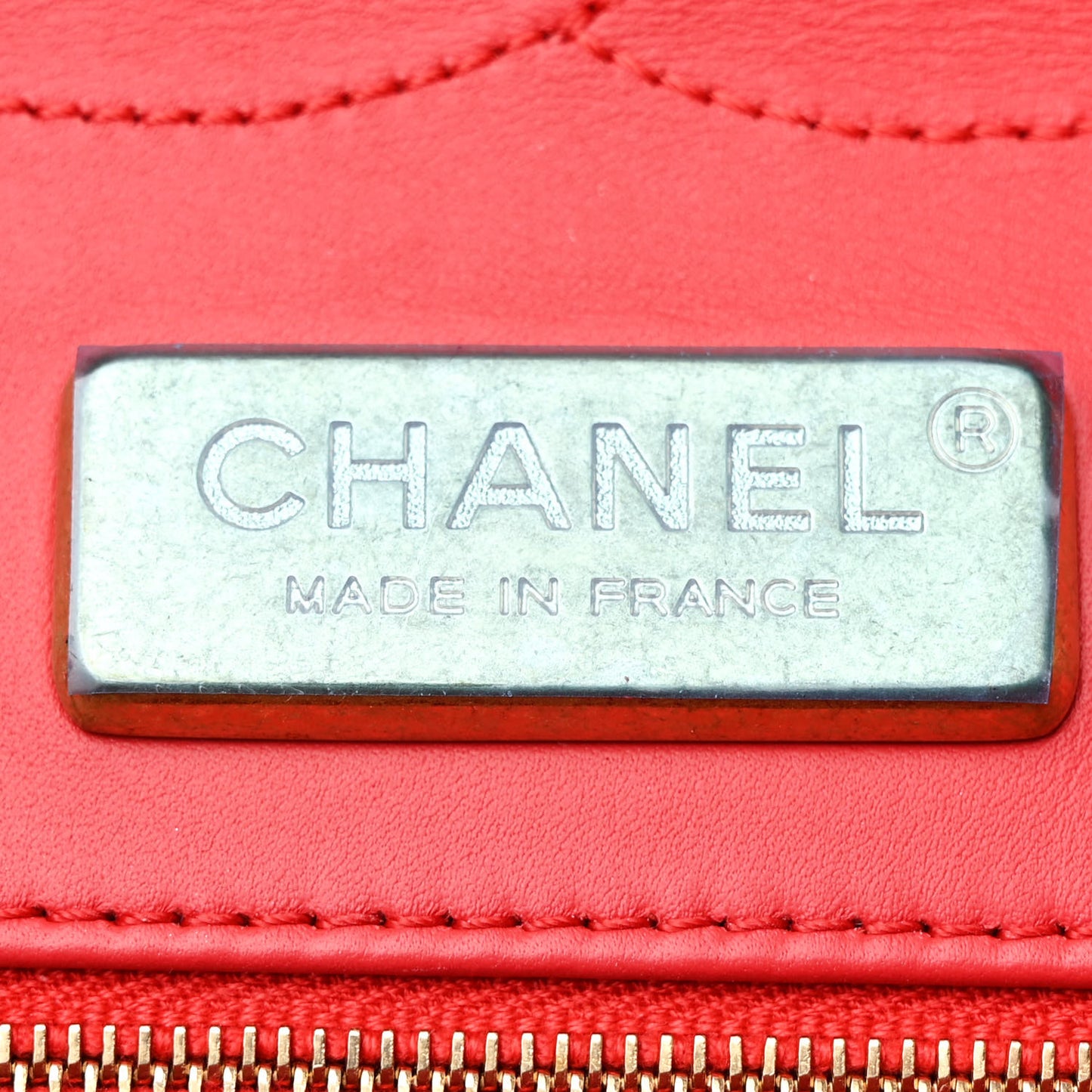 Alligator Jumbo Double Flap Red
