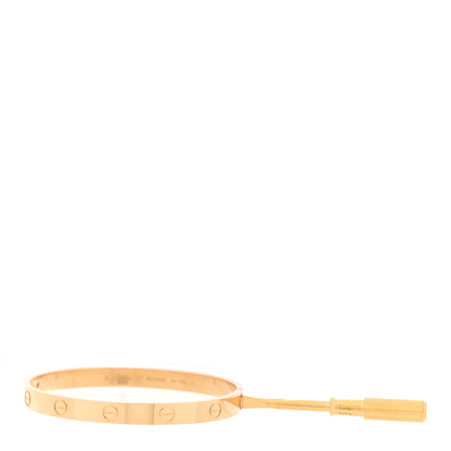 Cartier 18K Yellow Gold LOVE Bracelet 17 3 of 8
