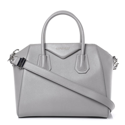 Givenchy Sugar Goatskin Small Antigona Pearl Grey 1 of 14