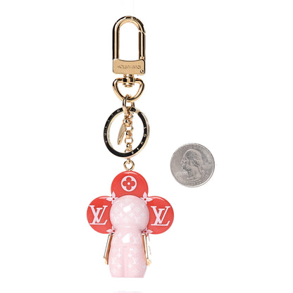 Louis Vuitton Giant Monogram Vivienne Bag Charm and Key Holder Rouge 2 of 4