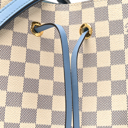 Louis Vuitton Damier Azur Neonoe MM Bleuet 7 of 9
