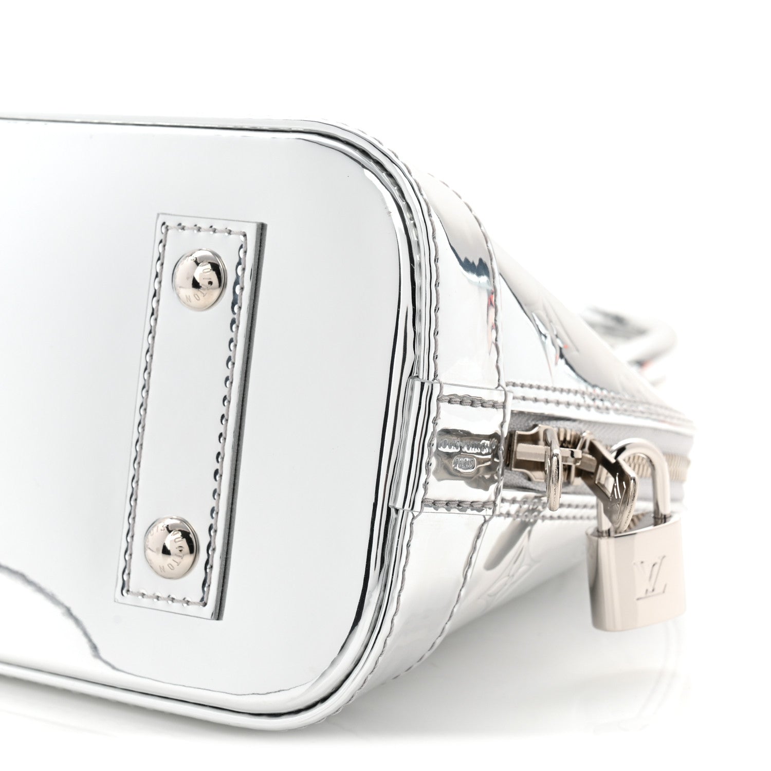 Louis Vuitton Monogram Miroir Alma BB Silver 17 of 17