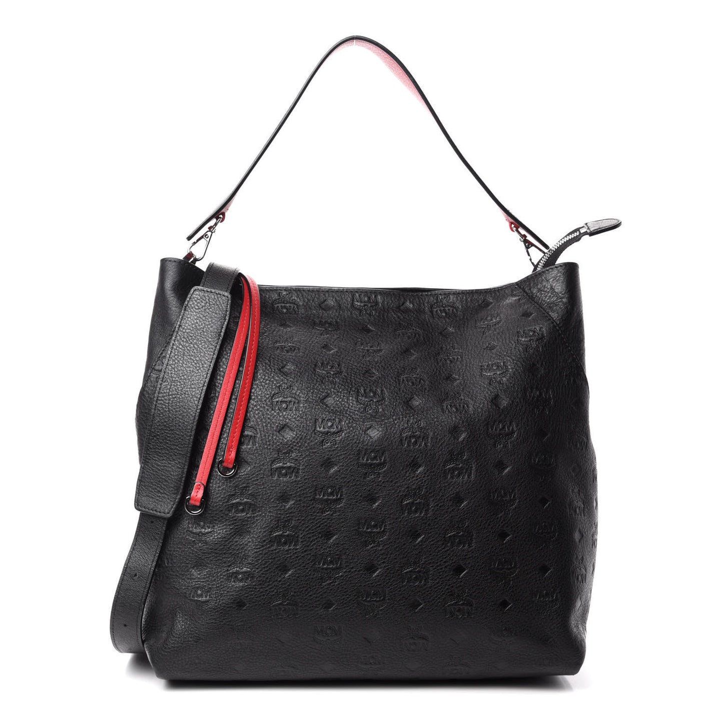 Calfskin Ottomar Large Klara Hobo Black