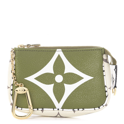 Louis Vuitton Monogram Giant Micro Pochette Accessories Kaki White 1 of 5