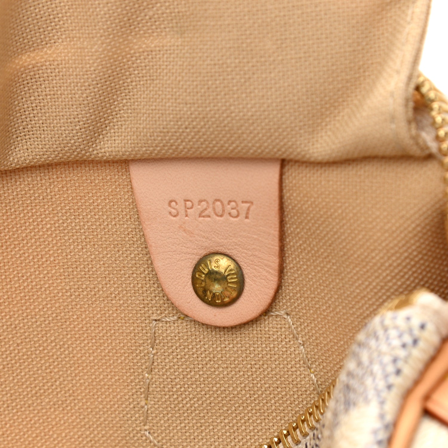 Louis Vuitton Damier Azur Speedy 25 6 of 10
