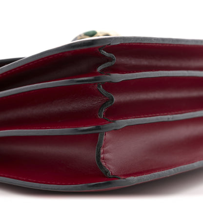 Bulgari Calfskin Serpenti Forever Top Handle Red 9 of 13