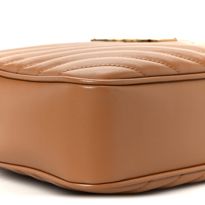 Saint Laurent Calfskin Matelasse Monogram Lou Camera Bag Cinnamon 9 of 10