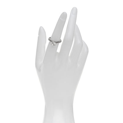 Cartier Platinum Diamond 1.29ct 1895 Solitaire Engagement Ring 52 6 2 of 7