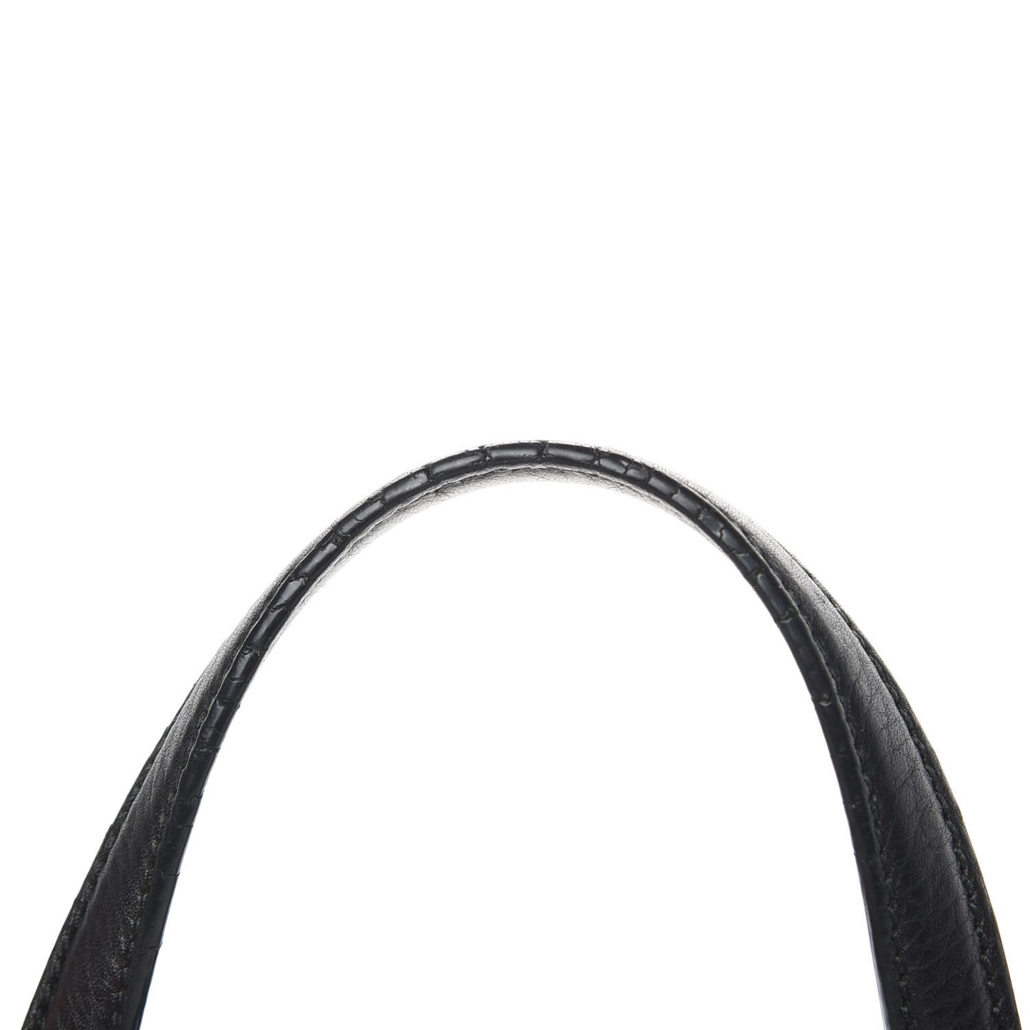Cellarius Calfskin Small Bamboo Daily Top Handle Bag Black
